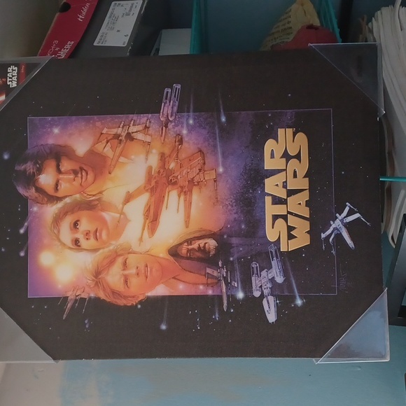 Canvas NWT Star Wars Art On - Picture 8 of 8